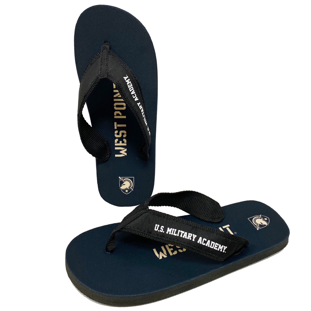 US Military Academy West Point Premium Flip Flops – CLAYSON