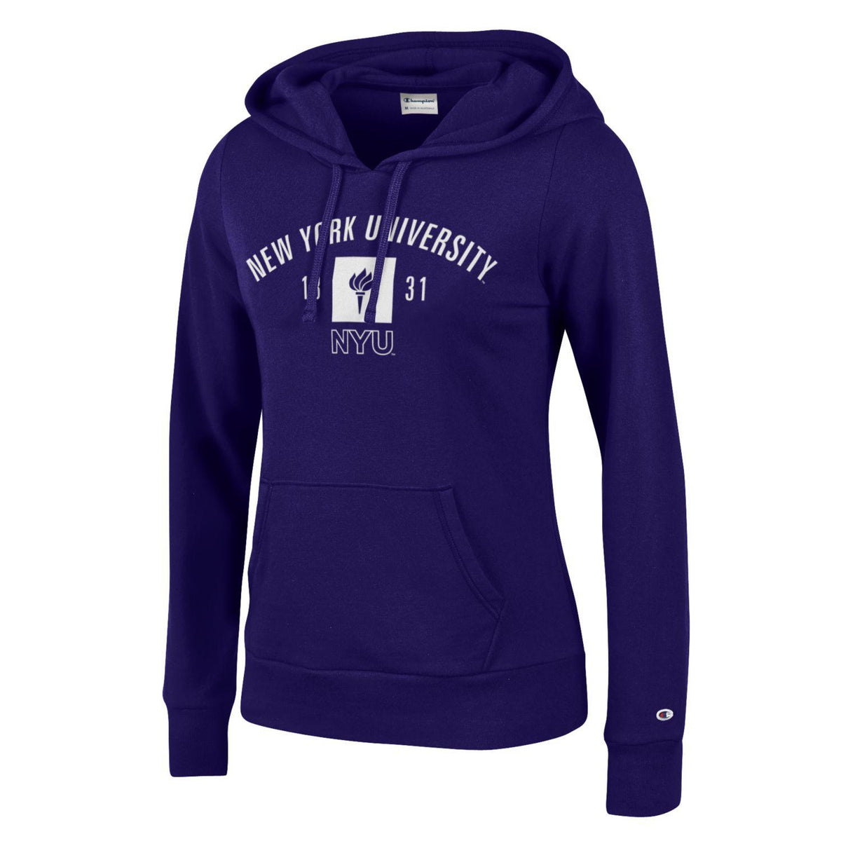Nyu top sweatshirt womens
