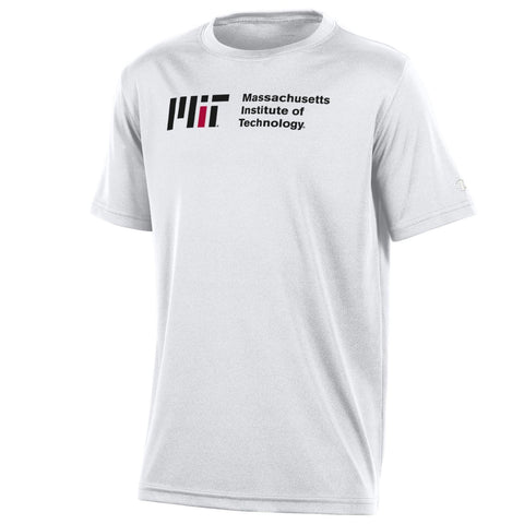 Massachusetts Institute of Technology Youth Boys Athletic Tee, White