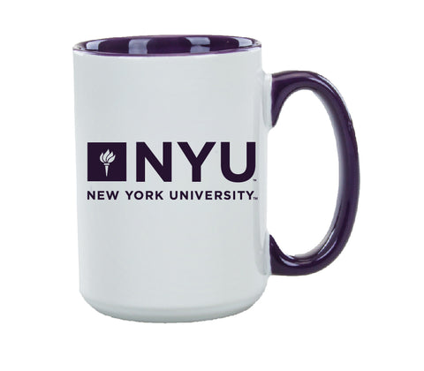 New York University 15oz Beverage Mug