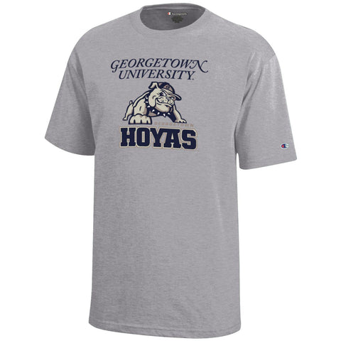 Georgetown University Youth Boys Tee Shirt, Grey