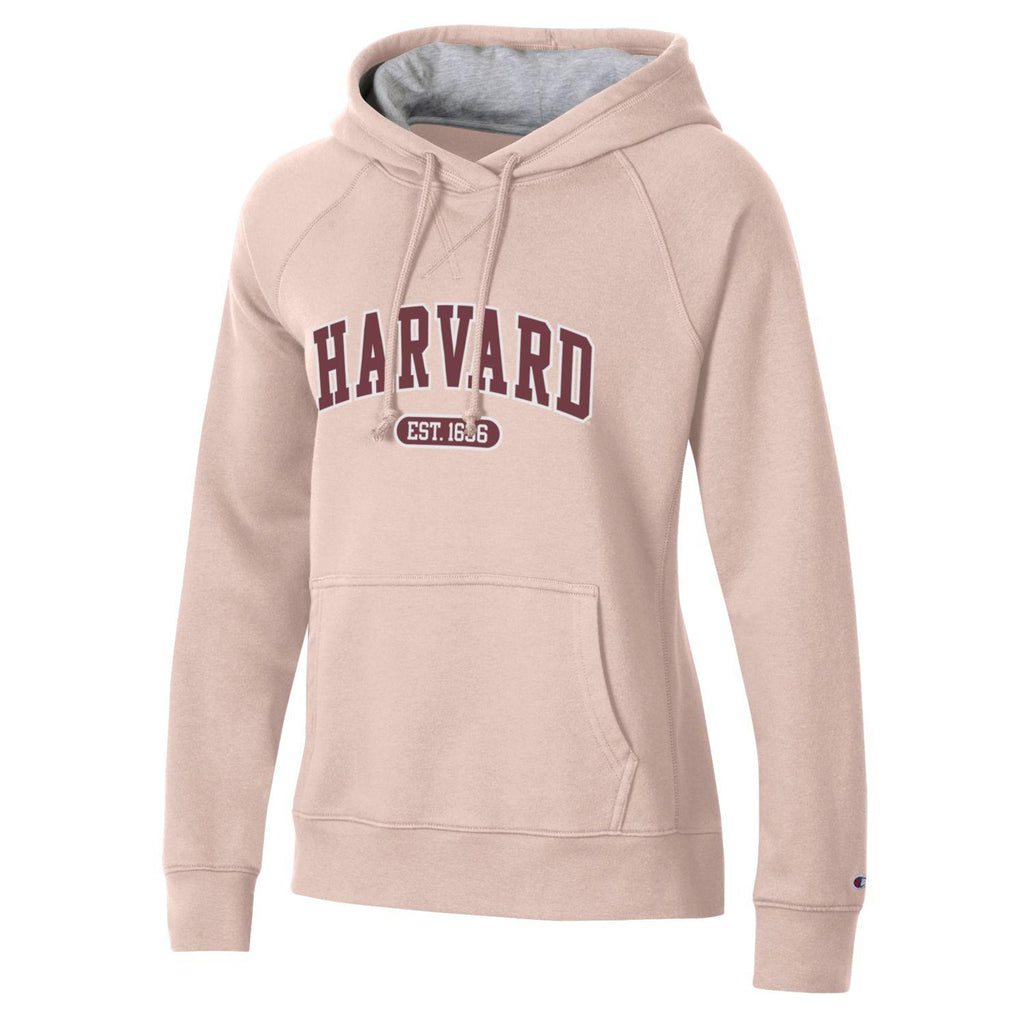 Pink harvard hoodie shop