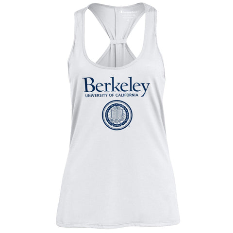 University of California Berkeley Tank Top, White