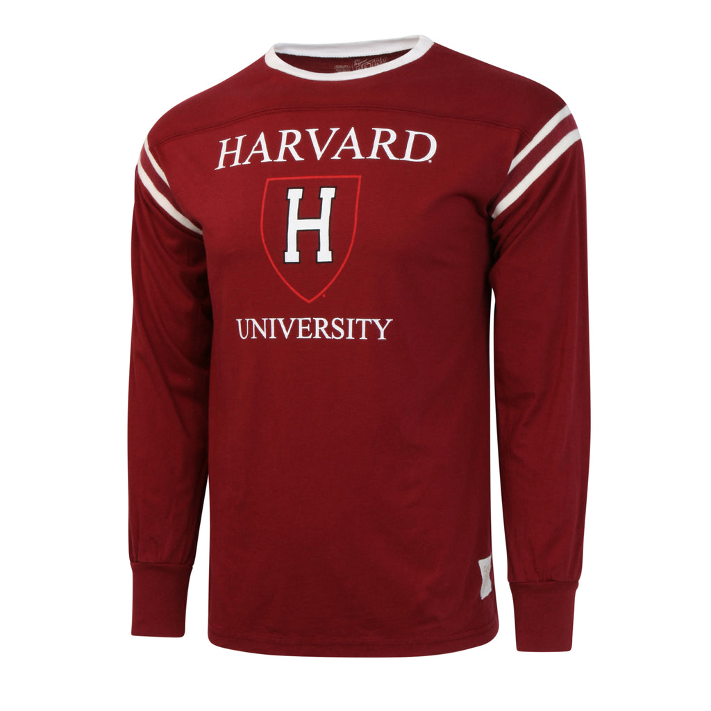 Harvard University Banded Football Jersey LS Shirt – CLAYSON