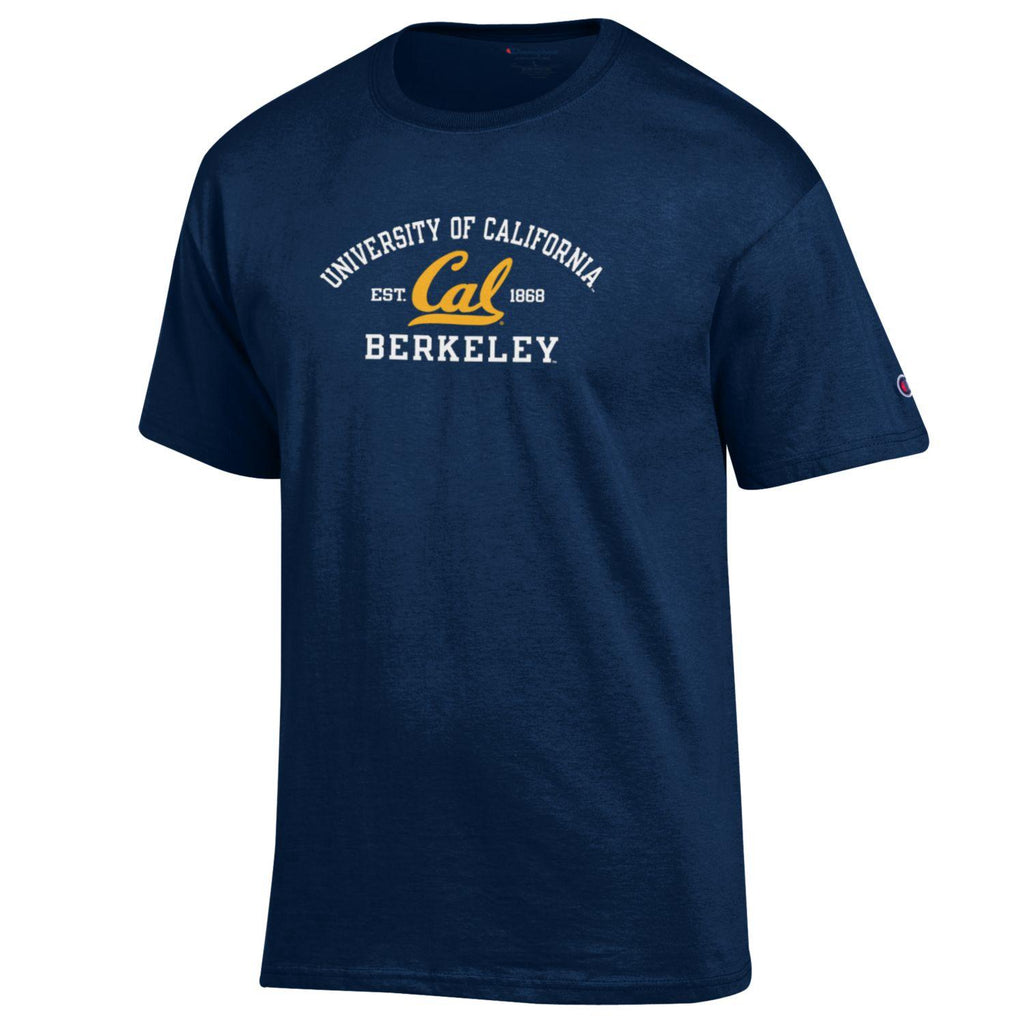 Shop College Wear T-Shirt University Of California Berkeley | Maglietta Ufficiale Blu Navy Taglie Forti XXL - 4
