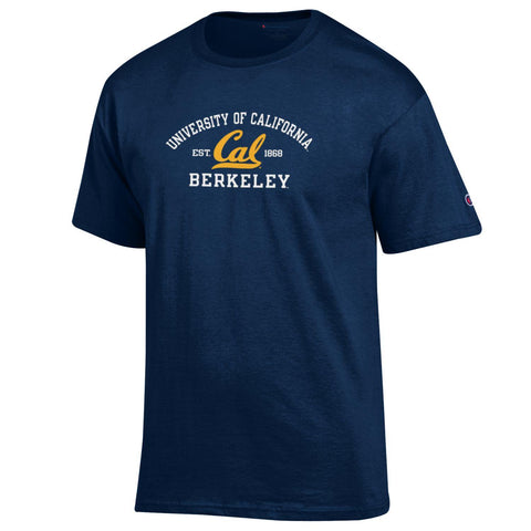 University of California Berkeley Tee Shirt, CAL Navy