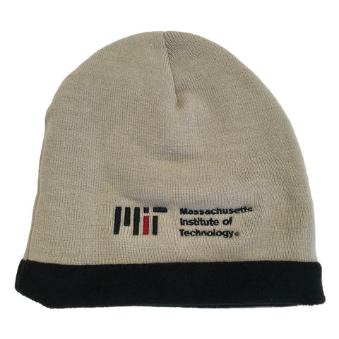 Massachusetts Institute of Technology Embroidered Knit Beanie Cap