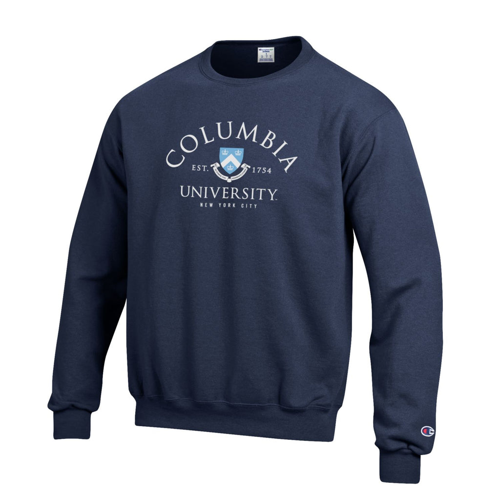 Columbia University Crew Neck Sweater CLAYSON