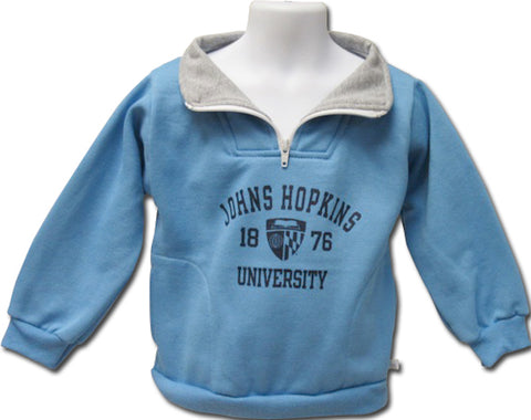 Johns Hopkins University Toddler Zip Pullover Sweatshirt