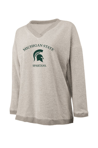 Michigan State University Spartans V Neck Sweater