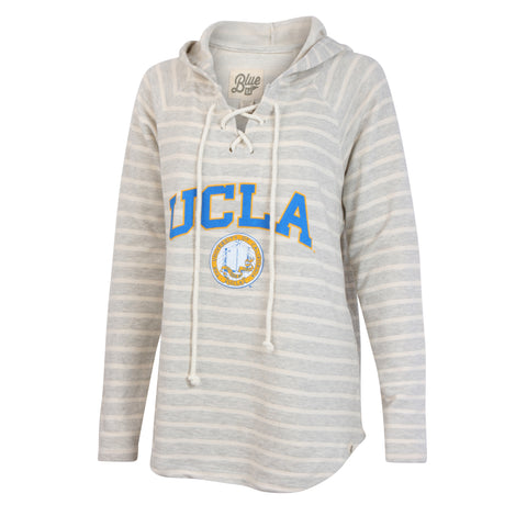 University of California Los Angeles Lace Up Sweater Hoodie