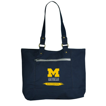 University of Michigan Canvas Tote Bag